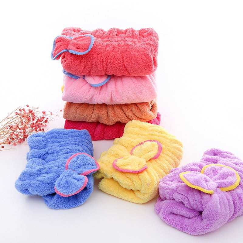 Premium Hair Drying Towel Cap.