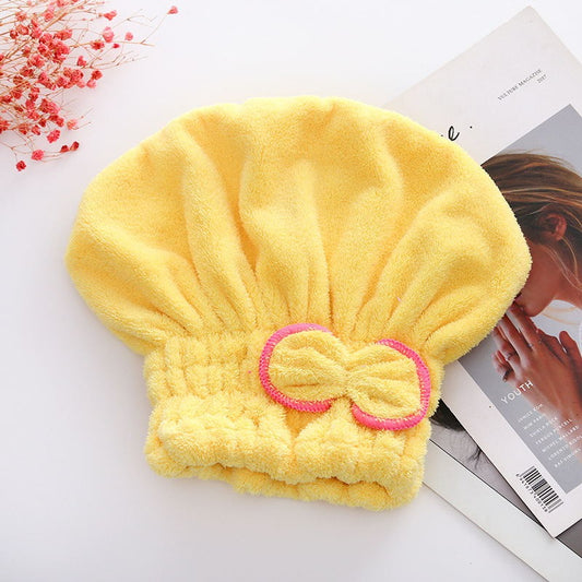 Premium Hair Drying Towel Cap.